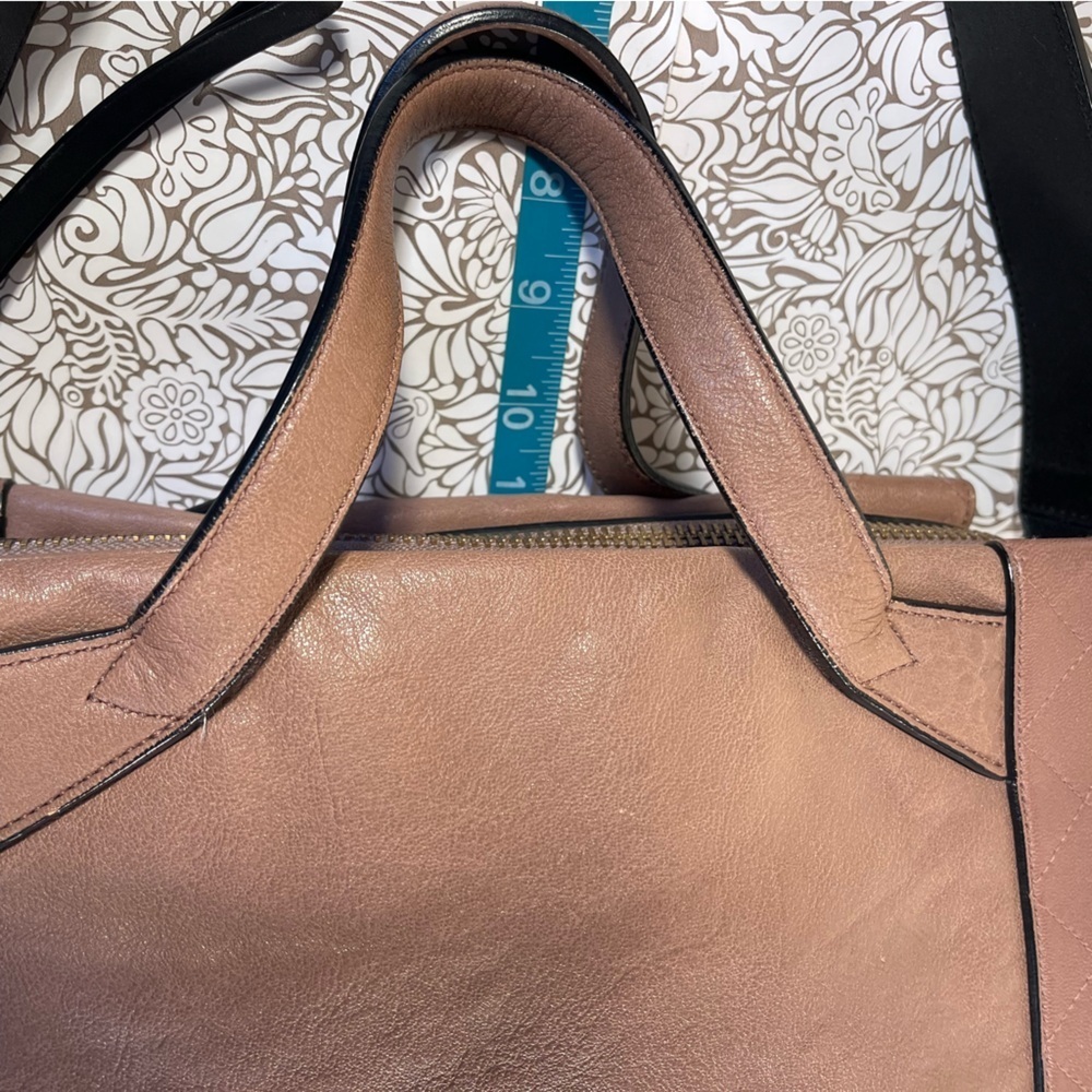 Marc by Marc Jacobs Pink leather handbag/shoulder bag - Picture 15 of 16